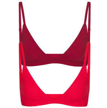 SKIMS Fits Everybody Assorted 2-Pack Triangle Bralettes