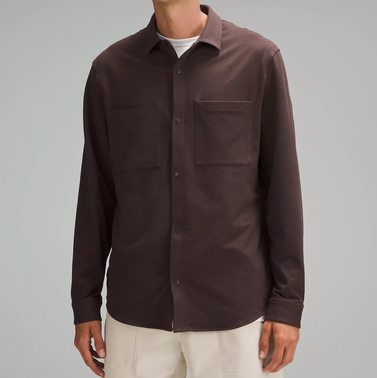 Soft Knit Overshirt French Terry