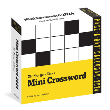 The New York Times Mini Crossword Page-A-Day Calendar 2024