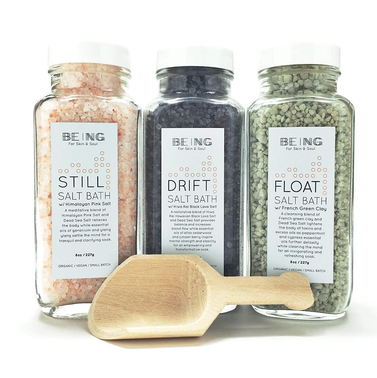 Being for Skin and Soul Bath Salt Spa Gift Set Collection