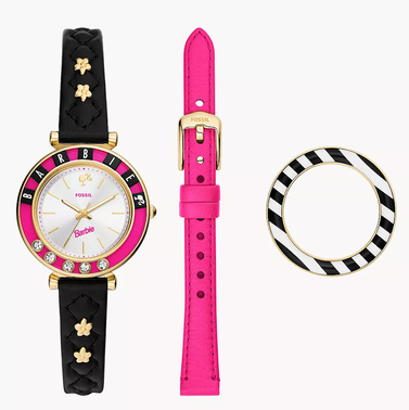Barbie x Fossil Limited Edition LiteHide Leather Watch