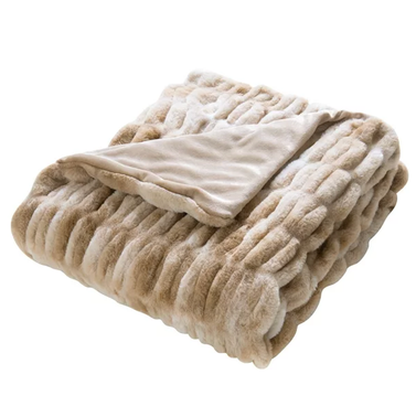 Better Homes & Gardens Faux Fur Reverse to Mink Throw