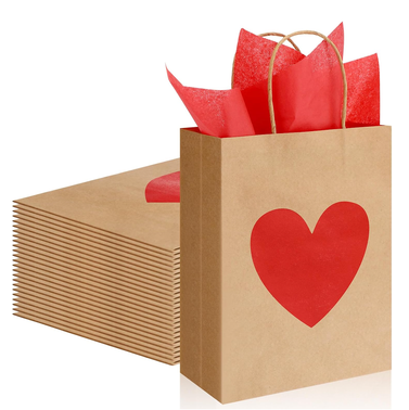 Teling 24-Piece Valentine's Day Gift Bags