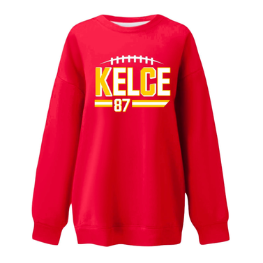 Women's Oversized KC Kelce Sweatshirt