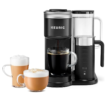 Keurig K-Cafe SMART Single Serve K-Cup Pod Coffee, Latte and Cappuccino Maker
