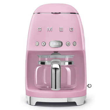 Smeg '50s Retro Pink Drip Coffee Machine