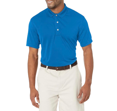 PGA TOUR Airflux Solid Mesh Short Sleeve Polo