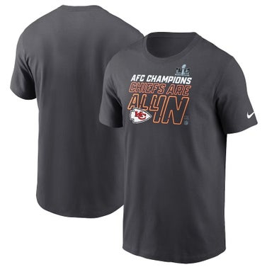 Kansas City Chiefs Nike 2023 AFC Champions Locker Room Trophy Collection T-Shirt
