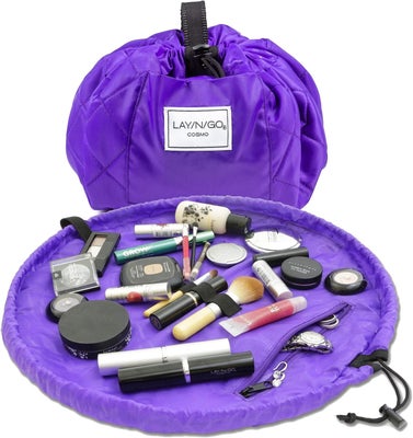 Lay-n-Go Cosmo Drawstring Cosmetic and Makeup Bag