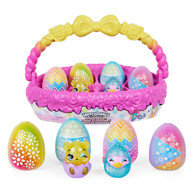 Hatchimals CollEGGtibles Family Spring Toy Basket