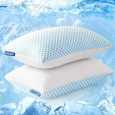 EASELAND Firm Pillow Shredded Memory Foam