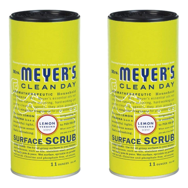 Mrs. Meyer's Clean Day Surface Scrub Lemon Verbana (2 Pack)