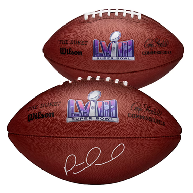Patrick Mahomes Kansas City Chiefs Autographed Fanatics Authentic Super Bowl LVIII Duke Football