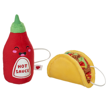 Taco and Hot Sauce Duo Wristie
