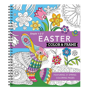 Color & Frame Easter Coloring Book