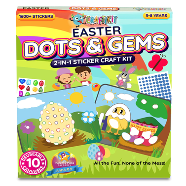 Craftikit Dots & Gems: 10 Easter Crafts for Kids