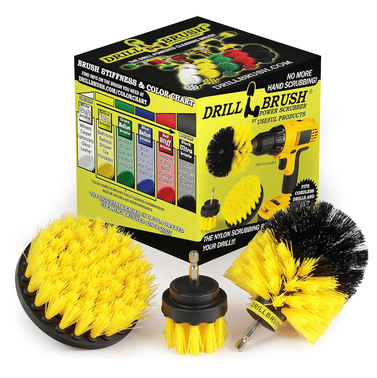 Drill Brush Power Scrubber Cleaning Kit 