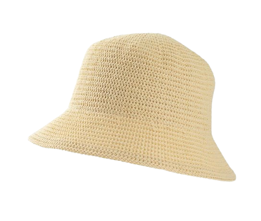 MEINICY Women's Mesh Woven Bucket Hat