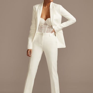 David's Bridal Relaxed Fit Suit