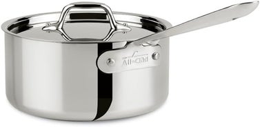 All-Clad D3 3-Ply Stainless Steel 3-Quart Sauce Pan