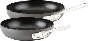 All-Clad HA1 Hard Anodized 2-Piece Nonstick Fry Pan Set 