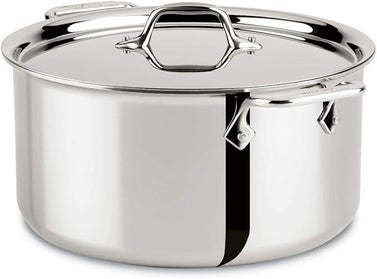 All-Clad D3 3-Ply Stainless Steel 8-Quart Stockpot 