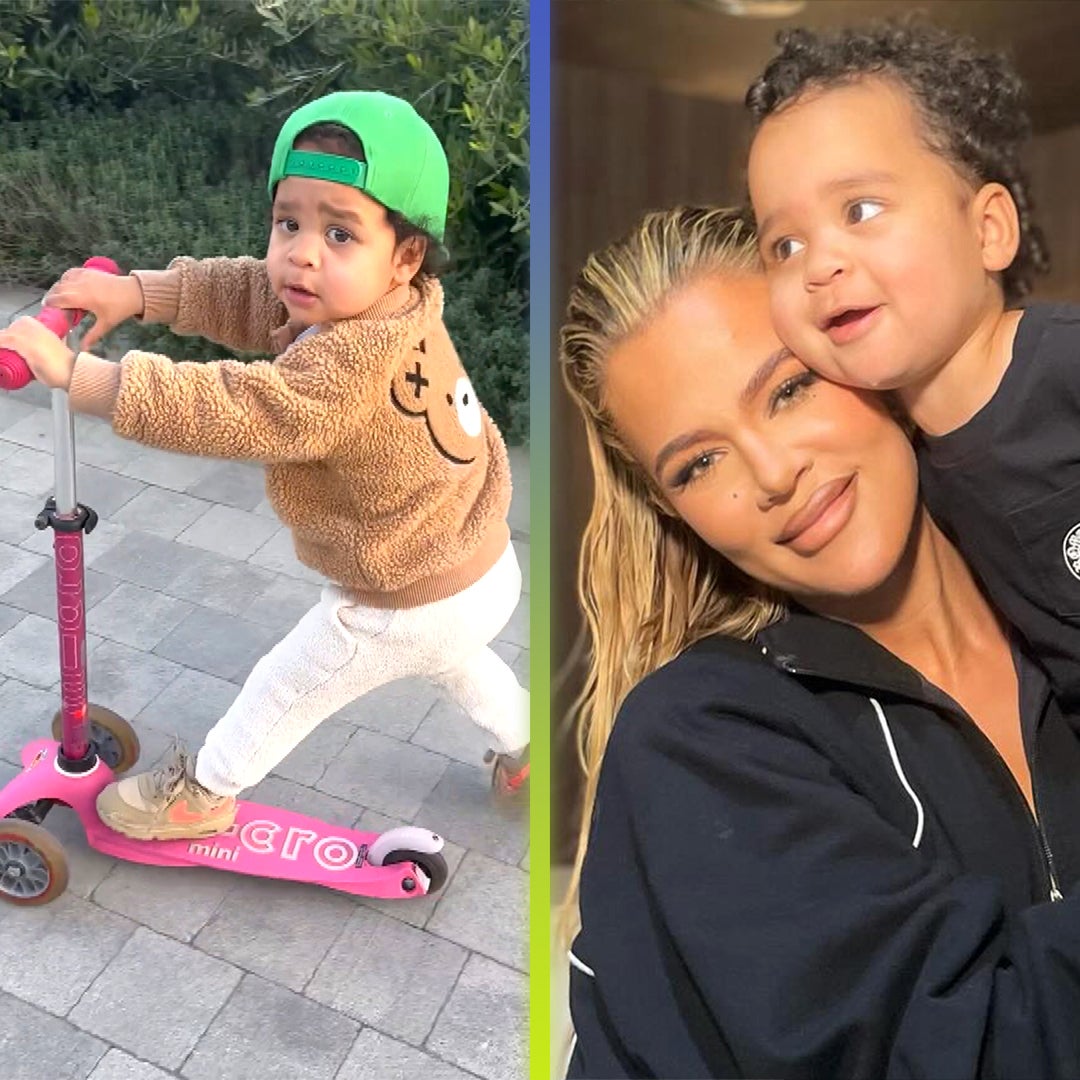 Khloé Kardashian Can't Get Over How 'Big' Son Tatum is Riding Scooter 
