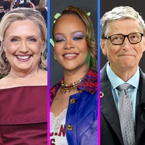 Hillary Clinton, Rihanna and Bill Gates