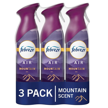 Febreze Air Fresheners Room Spray Mountain Scent (Pack of 3)