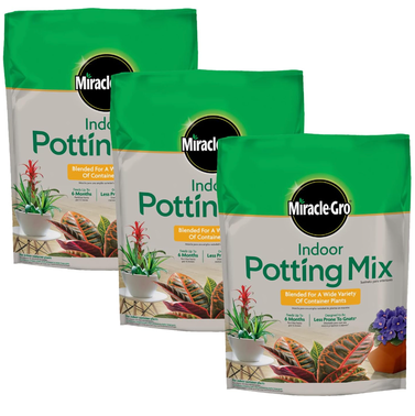 Miracle-Gro Indoor Potting Mix (3-Pack)