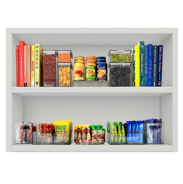The Home Edit 17-Piece Pantry Edit: Clear Plastic Storage System