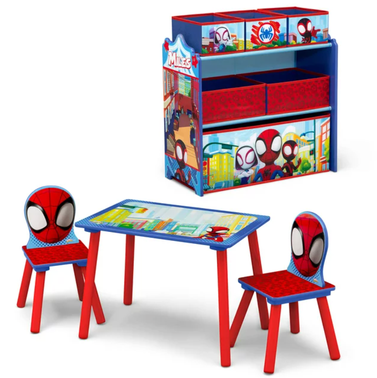 Marvel Spidey and His Amazing Friends 4-Piece Toddler Playroom Set