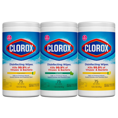 Clorox Disinfecting Wipes (Pack of 3)