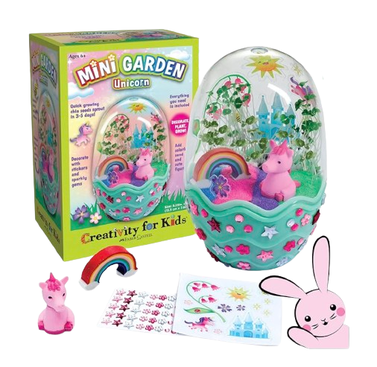 Creativity for Kids Mini Garden: Magical Unicorn Terrarium Kit