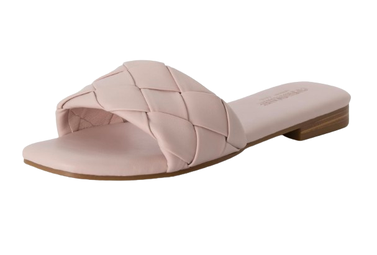 Cushionaire Women’s Franca Woven Slide Sandal