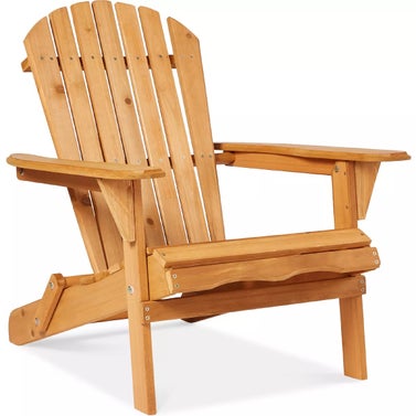 Best Choice Products Folding Adirondack Chair