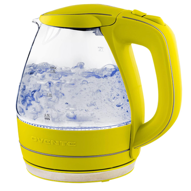 Ovente Glass Electric Kettle Hot Water Boiler 