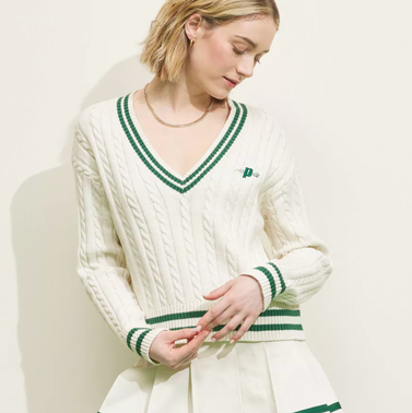 Prince Pickleball Women's Cable Knit Pullover