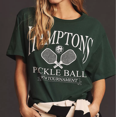 Letluv Hamptons Pickleball Graphic Tee