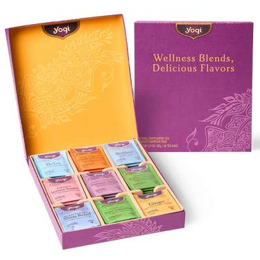 Yogi Tea Organic Favorites Sampler Gift Box