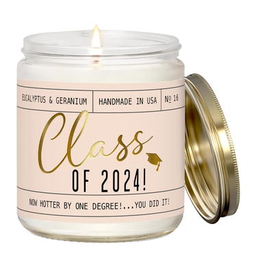 Soy and Sass "Class of 2024" Soy Candle