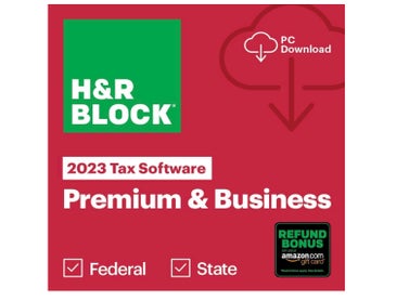 H&R Block Tax Software Premium & Business 2023