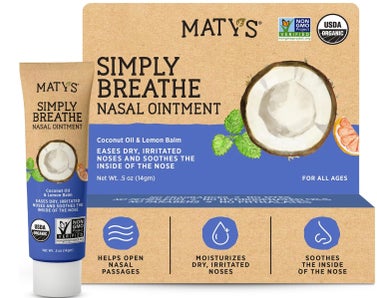 Matys Simply Breathe Nasal Ointment – Dry Nose Relief 