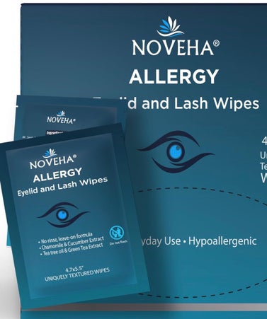 Noveha Allergy Relief Eyelid Wipes