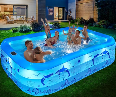 StarOcean Inflatable Pool with Lights