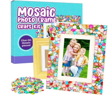 Purple Ladybug Mosaic Photo Frame Craft Kit 