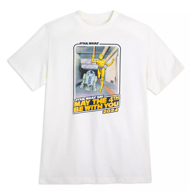 Star Wars: May the 4th Be with You 2024 T-Shirt for Adults