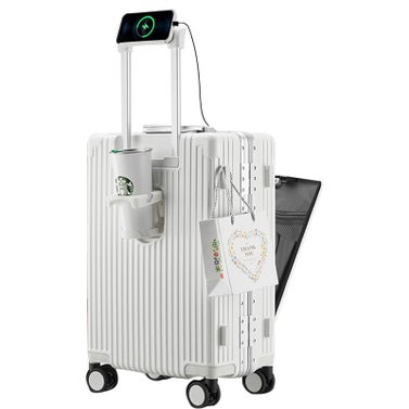 Feilario Expandable Spinner Wheel Luggage