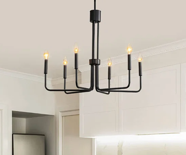 Gracie Oaks Qmari 6 - Light Dimmable Classic / Traditional Chandelier