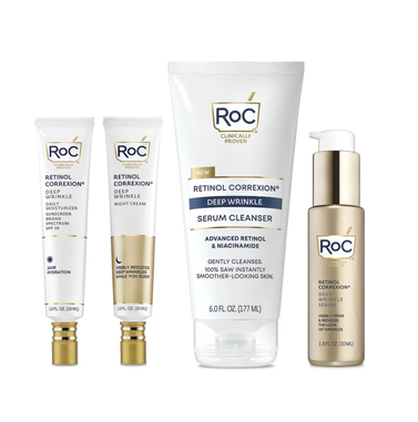 RoC Deep Wrinkle Daily Routine